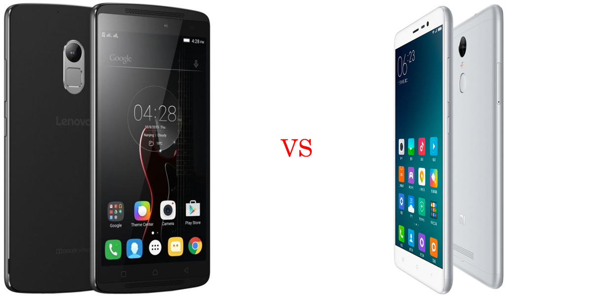 Lenovo K4 Note versus Xiaomi Redmi Note 3 3