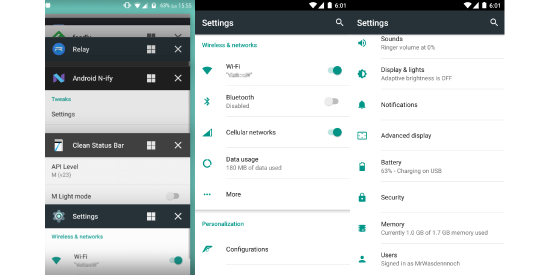 Android N-ify se actualiza y mejora las quick settings y las notificaciones 1