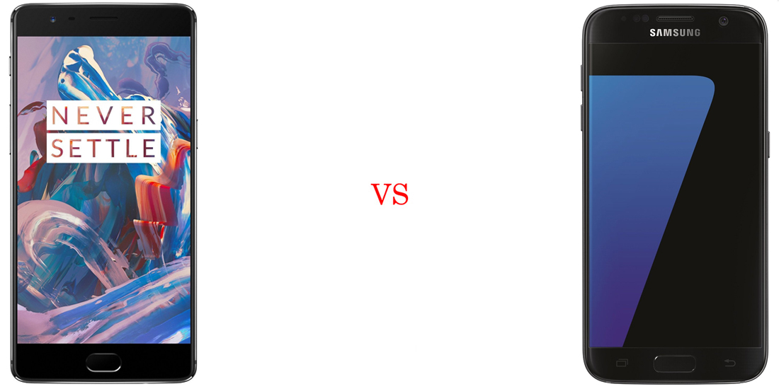 OnePlus 3 vs Samsung Galaxy S7 2