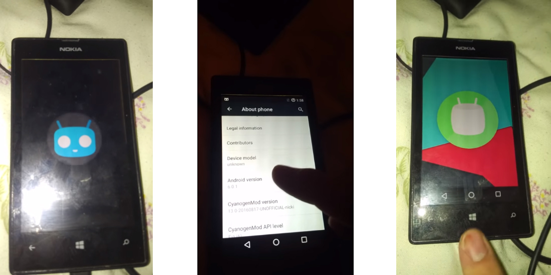 Hacker installed Android Marshmallow on a Microsoft Lumia 525 1