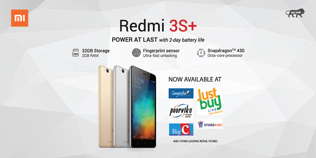 Xiaomi Redmi 3S Plus es oficial, especificaciones interesantes y precio competitivo 1