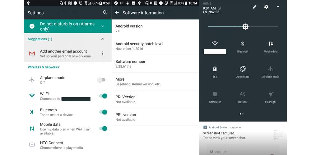 HTC 10 inicia despliegue de Android Nougat 1