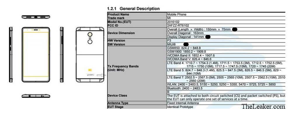 New Xiaomi Redmi Note 4 appears in FCC and 4X live images leaked 1