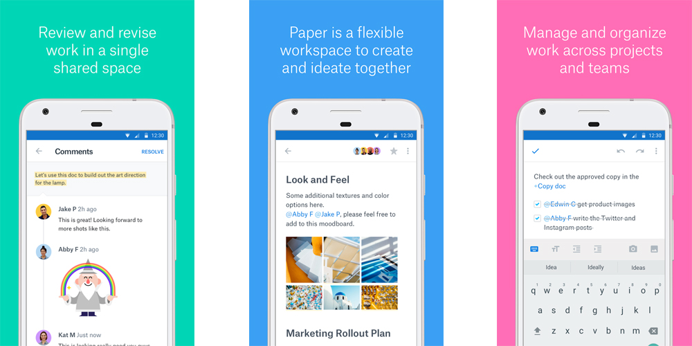 Dropbox Paper beta is already a stable editor for Android and iOS 1