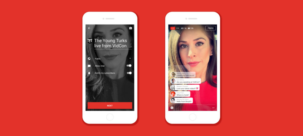 YouTube anuncia videos Mobile Live Streaming para smartphones e tablets 2