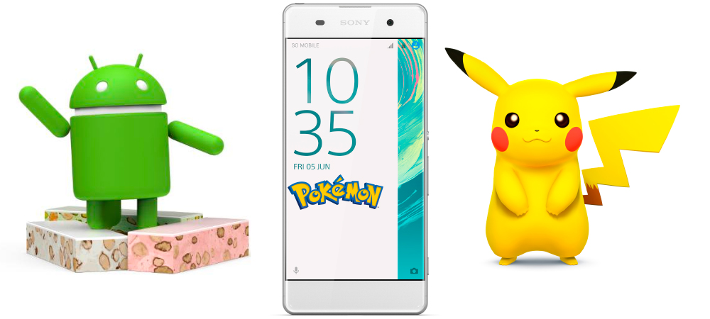 Sony Pikachu, new Pokemon smartphone with Android Nougat 1