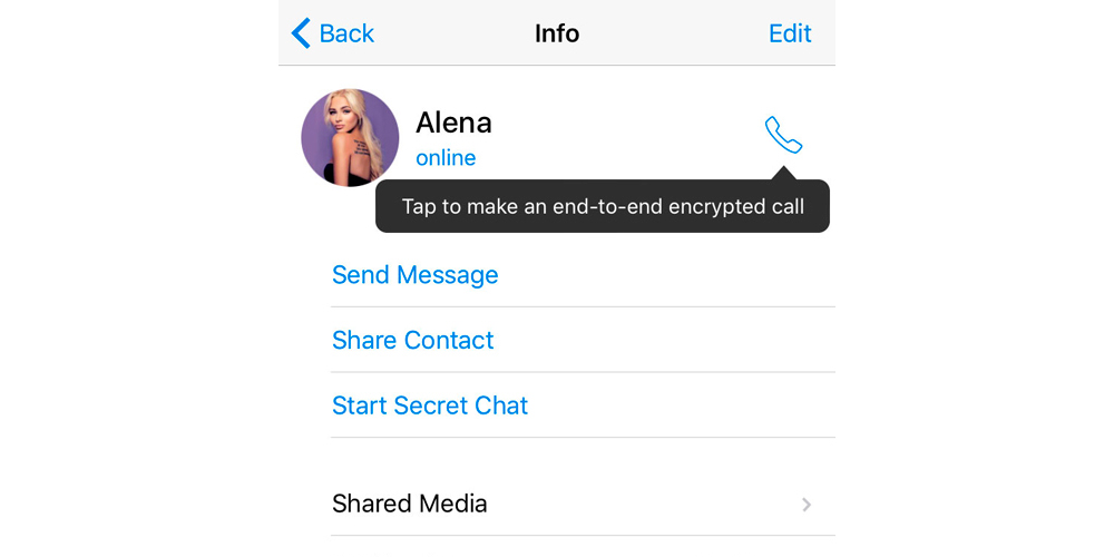 Telegram introduce las llamadas de voz cifradas en Android 2