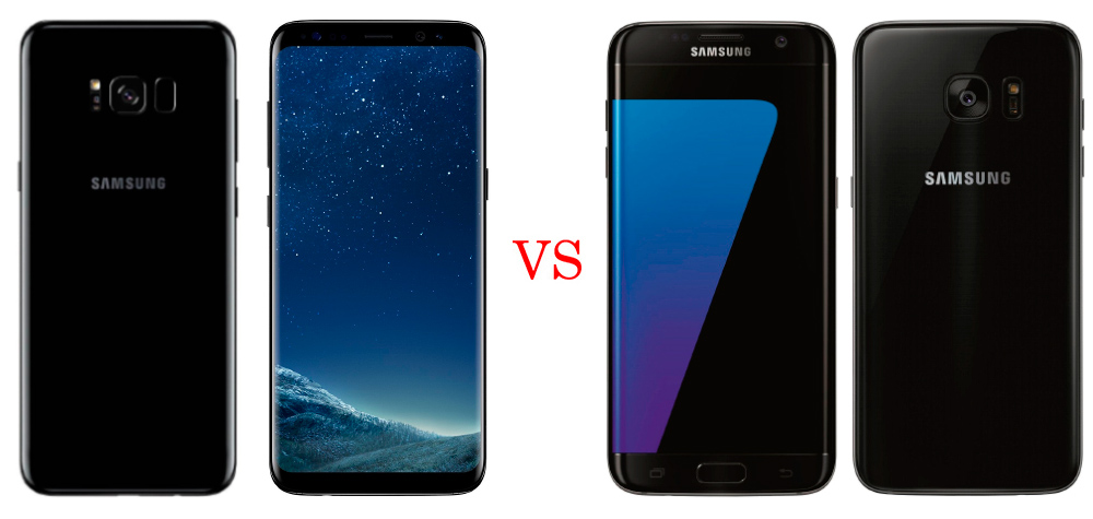 Samsung Galaxy S8 Plus versus Galaxy S7 Edge 1