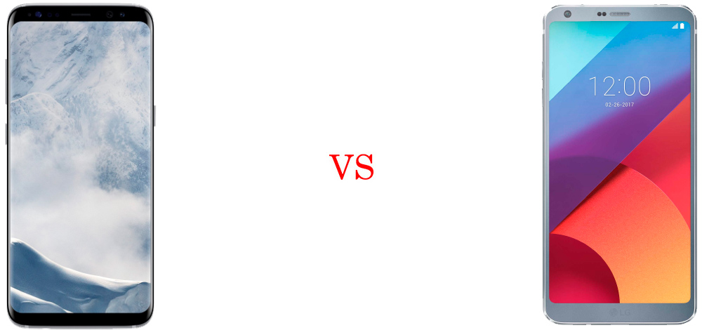 Samsung Galaxy S8 vs LG G6 (Comparativa) 2