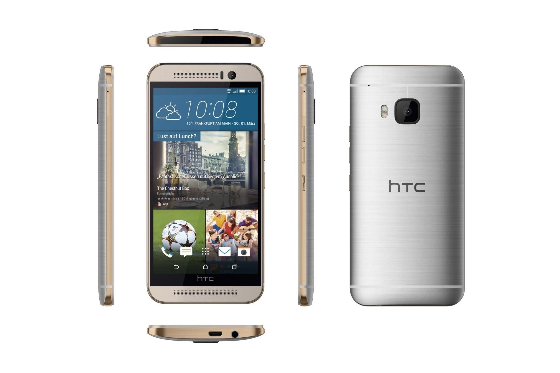 HTC One M9 versus Samsung Galaxy S6 1