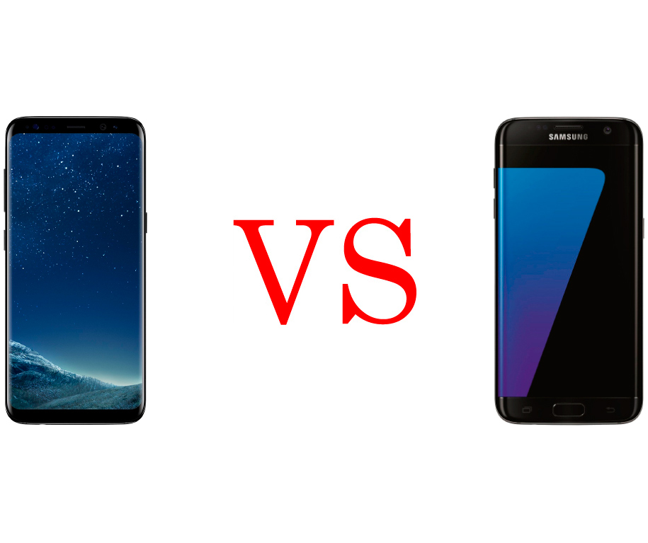 Samsung Galaxy S8 Plus versus Samsung Galaxy S7 Edge